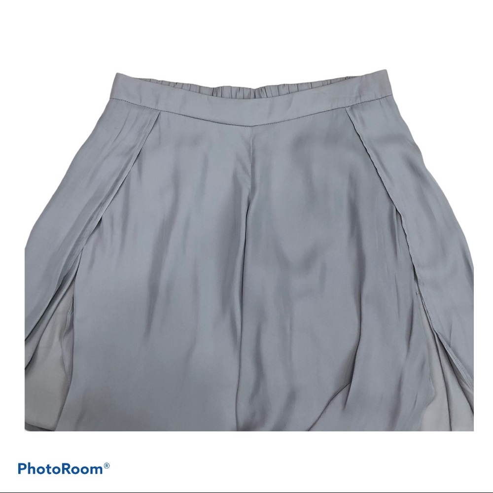 Alice & Trixie gray pull on cascade split leg ‘genie’ pants - Picture 7 of 11